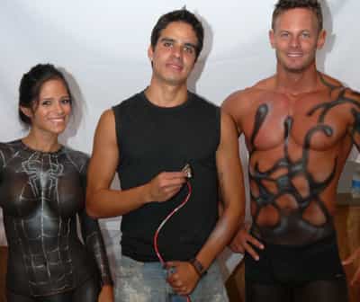 Bodypaint Venezuela Modelo Michelle Lewin