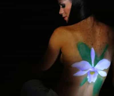 Bodypaint Venezuela Modelo Michelle Lewin
